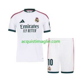 Divisa di Calcio Real Madrid Kylian Mbappé 10 Bambino Prima 2026/2027
